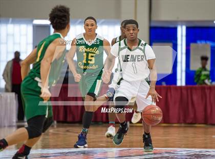 Thumbnail 3 in Weaver vs. Roselle Catholic (Spalding Hoophall Classic) photogallery.