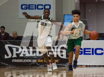 Thumbnail 1 in Weaver vs. Roselle Catholic (Spalding Hoophall Classic) photogallery.