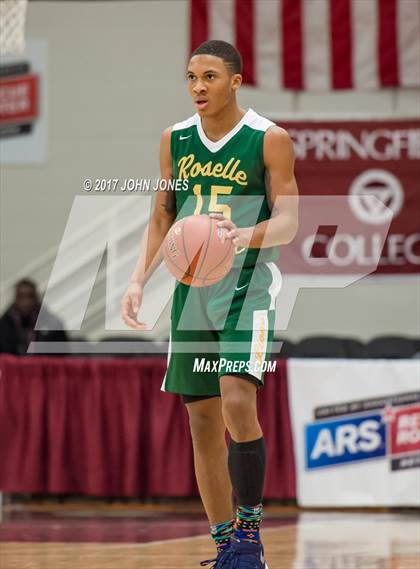 Thumbnail 2 in Weaver vs. Roselle Catholic (Spalding Hoophall Classic) photogallery.