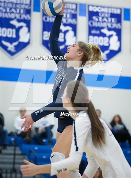 Thumbnail 2 in Stoney Creek vs. Rochester (MHSAA District Final) photogallery.
