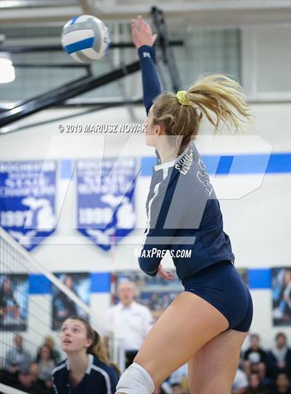 Thumbnail 1 in Stoney Creek vs. Rochester (MHSAA District Final) photogallery.