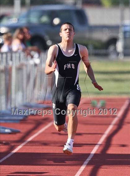 Thumbnail 1 in Titan Top 9 Invitational (Boys 100m Dash) photogallery.