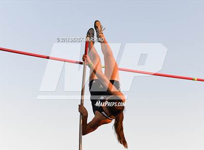Thumbnail 3 in CIF State Track and Field Championships (Girls Pole Vault Qualifying) photogallery.