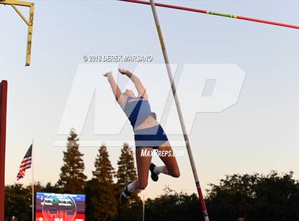 Thumbnail 2 in CIF State Track and Field Championships (Girls Pole Vault Qualifying) photogallery.