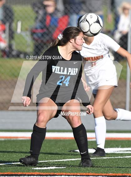Thumbnail 1 in Villa Park vs. Esperanza (CIF-SS D1 Playoffs) photogallery.