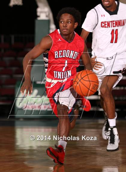 Thumbnail 1 in Redondo Union vs. Centennial (Tarkanian Classic) photogallery.