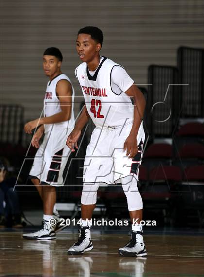Thumbnail 1 in Redondo Union vs. Centennial (Tarkanian Classic) photogallery.