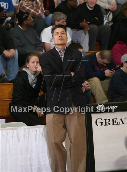 Thumbnail 1 in Findlay Prep vs. St. Andrew's (Spalding Hoophall Classic) photogallery.