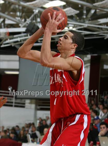 Thumbnail 2 in Findlay Prep vs. St. Andrew's (Spalding Hoophall Classic) photogallery.