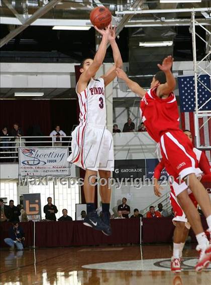 Thumbnail 1 in Findlay Prep vs. St. Andrew's (Spalding Hoophall Classic) photogallery.