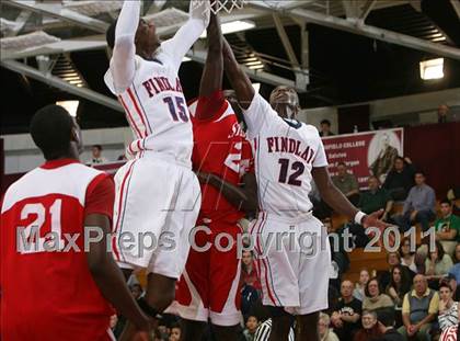 Thumbnail 3 in Findlay Prep vs. St. Andrew's (Spalding Hoophall Classic) photogallery.