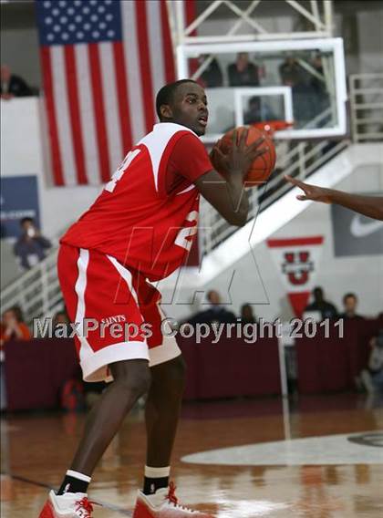 Thumbnail 1 in Findlay Prep vs. St. Andrew's (Spalding Hoophall Classic) photogallery.