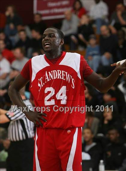 Thumbnail 1 in Findlay Prep vs. St. Andrew's (Spalding Hoophall Classic) photogallery.