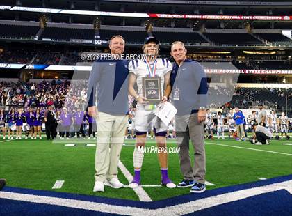 Thumbnail 2 in Benjamin @ Oglesby (UIL 1A D2 Football Final) photogallery.