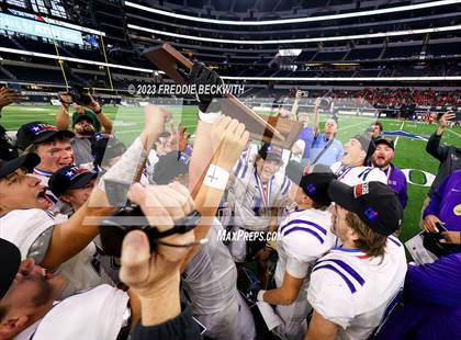 Thumbnail 1 in Benjamin @ Oglesby (UIL 1A D2 Football Final) photogallery.