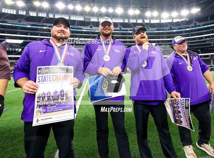Thumbnail 1 in Benjamin @ Oglesby (UIL 1A D2 Football Final) photogallery.