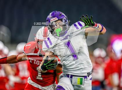 Thumbnail 1 in Benjamin @ Oglesby (UIL 1A D2 Football Final) photogallery.