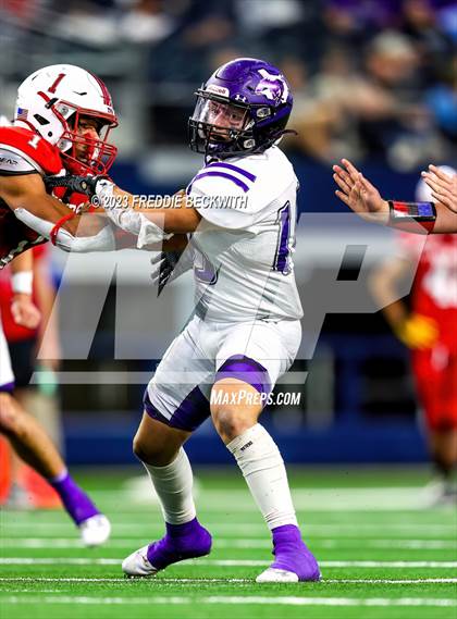 Thumbnail 2 in Benjamin @ Oglesby (UIL 1A D2 Football Final) photogallery.