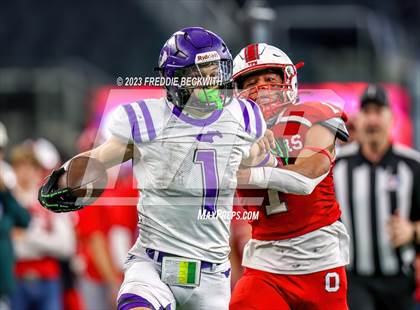 Thumbnail 2 in Benjamin @ Oglesby (UIL 1A D2 Football Final) photogallery.