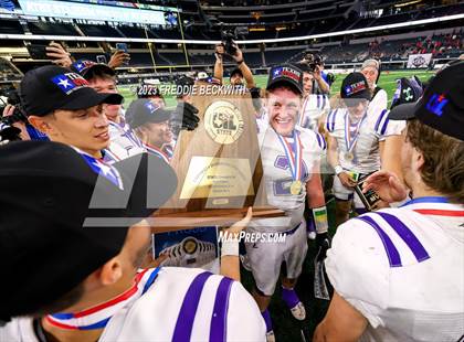 Thumbnail 1 in Benjamin @ Oglesby (UIL 1A D2 Football Final) photogallery.