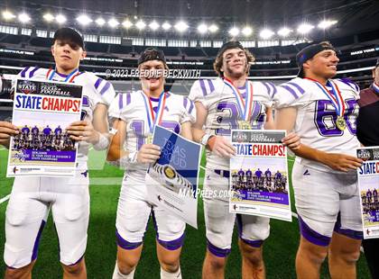 Thumbnail 1 in Benjamin @ Oglesby (UIL 1A D2 Football Final) photogallery.
