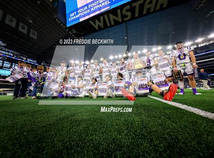 Thumbnail 1 in Benjamin @ Oglesby (UIL 1A D2 Football Final) photogallery.