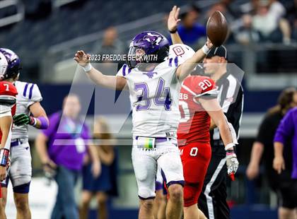 Thumbnail 1 in Benjamin @ Oglesby (UIL 1A D2 Football Final) photogallery.