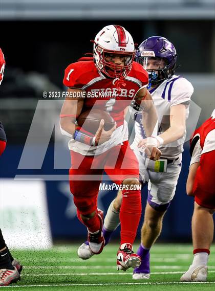 Thumbnail 3 in Benjamin @ Oglesby (UIL 1A D2 Football Final) photogallery.