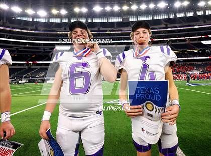 Thumbnail 2 in Benjamin @ Oglesby (UIL 1A D2 Football Final) photogallery.