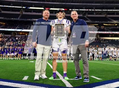 Thumbnail 3 in Benjamin @ Oglesby (UIL 1A D2 Football Final) photogallery.
