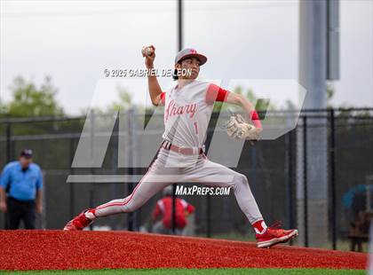 Thumbnail 3 in Lopez @ Sharyland (UIL Region IV 5A Bi- District Baseball Game 3) photogallery.