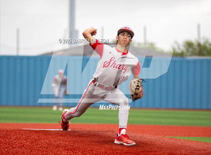Thumbnail 2 in Lopez @ Sharyland (UIL Region IV 5A Bi- District Baseball Game 3) photogallery.