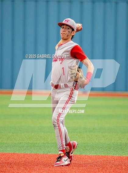 Thumbnail 1 in Lopez @ Sharyland (UIL Region IV 5A Bi- District Baseball Game 3) photogallery.
