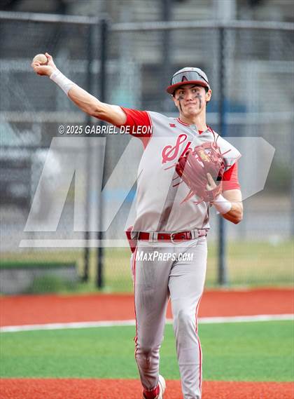 Thumbnail 2 in Lopez @ Sharyland (UIL Region IV 5A Bi- District Baseball Game 3) photogallery.