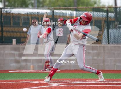 Thumbnail 3 in Lopez @ Sharyland (UIL Region IV 5A Bi- District Baseball Game 3) photogallery.