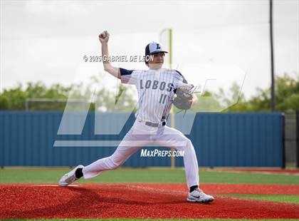 Thumbnail 3 in Lopez @ Sharyland (UIL Region IV 5A Bi- District Baseball Game 3) photogallery.