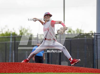 Thumbnail 1 in Lopez @ Sharyland (UIL Region IV 5A Bi- District Baseball Game 3) photogallery.