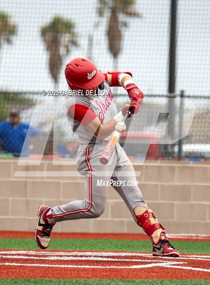 Thumbnail 1 in Lopez @ Sharyland (UIL Region IV 5A Bi- District Baseball Game 3) photogallery.