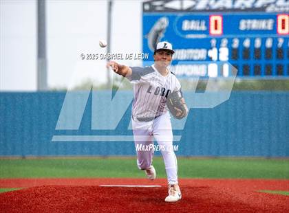 Thumbnail 2 in Lopez @ Sharyland (UIL Region IV 5A Bi- District Baseball Game 3) photogallery.