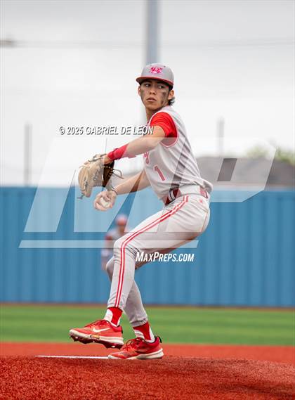 Thumbnail 1 in Lopez @ Sharyland (UIL Region IV 5A Bi- District Baseball Game 3) photogallery.