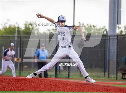 Thumbnail 1 in Lopez @ Sharyland (UIL Region IV 5A Bi- District Baseball Game 3) photogallery.