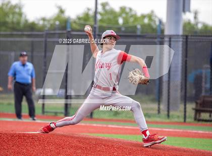 Thumbnail 3 in Lopez @ Sharyland (UIL Region IV 5A Bi- District Baseball Game 3) photogallery.