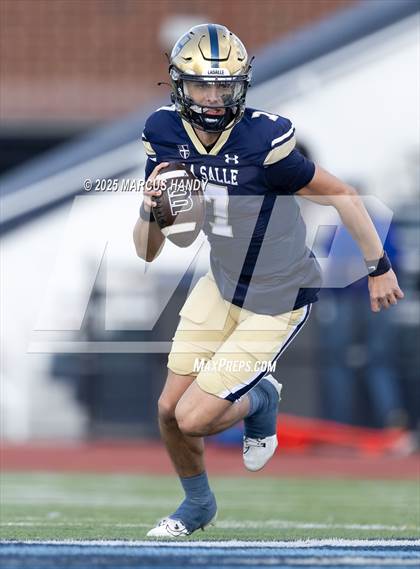 Thumbnail 3 in La Salle College vs. St. Joseph's Prep (PIAA 6A Round 1) photogallery.