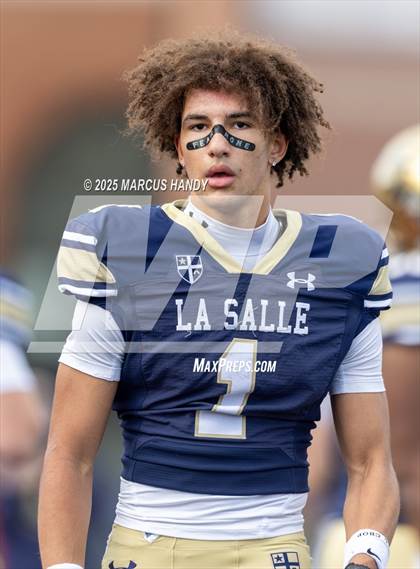 Thumbnail 3 in La Salle College vs. St. Joseph's Prep (PIAA 6A Round 1) photogallery.