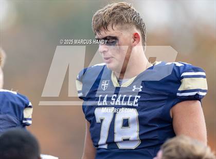 Thumbnail 3 in La Salle College vs. St. Joseph's Prep (PIAA 6A Round 1) photogallery.