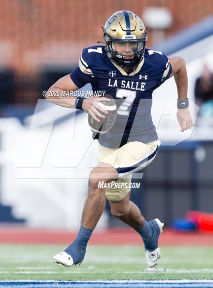 Thumbnail 3 in La Salle College vs. St. Joseph's Prep (PIAA 6A Round 1) photogallery.
