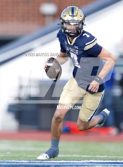 Thumbnail 2 in La Salle College vs. St. Joseph's Prep (PIAA 6A Round 1) photogallery.
