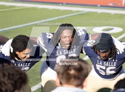 Thumbnail 2 in La Salle College vs. St. Joseph's Prep (PIAA 6A Round 1) photogallery.