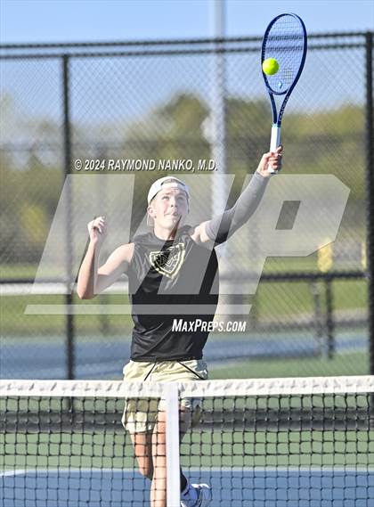 Thumbnail 2 in New Palestine vs Mt Vernon (IHSAA - Section 30)  photogallery.