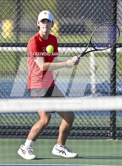 Thumbnail 2 in New Palestine vs Mt Vernon (IHSAA - Section 30)  photogallery.
